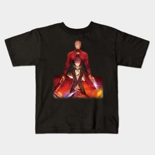 emiya shirou and archer Kids T-Shirt